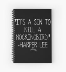 A Sin To Kill A Mockingbird Spiral Notebook