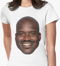 Shaqqy Baby Face Women's Fitted T-Shirt