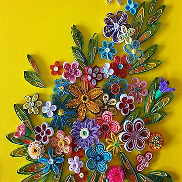 Quilled Creations Mixed Color Quilling Paper, 1/8-Inch, Spring