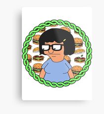 Tina ft Burgers Metal Print