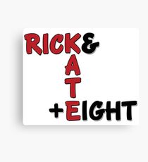 Rick and Kate plus 8 Canvas Print