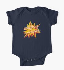 Everything is Awesome One Piece - Short Sleeve