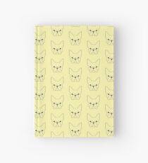 French Geometry Dark Hardcover Journal