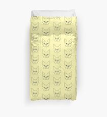 French Geometry Dark Duvet Cover