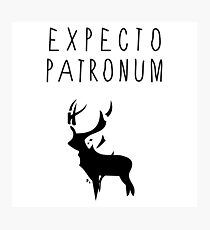 Expecto Patronum tw Photographic Print