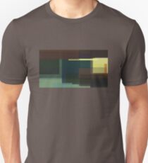 Hopper: Nighthawks (computergenerierte abstrakte Version) Slim Fit T-Shirt