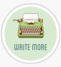 Write more Sticker
