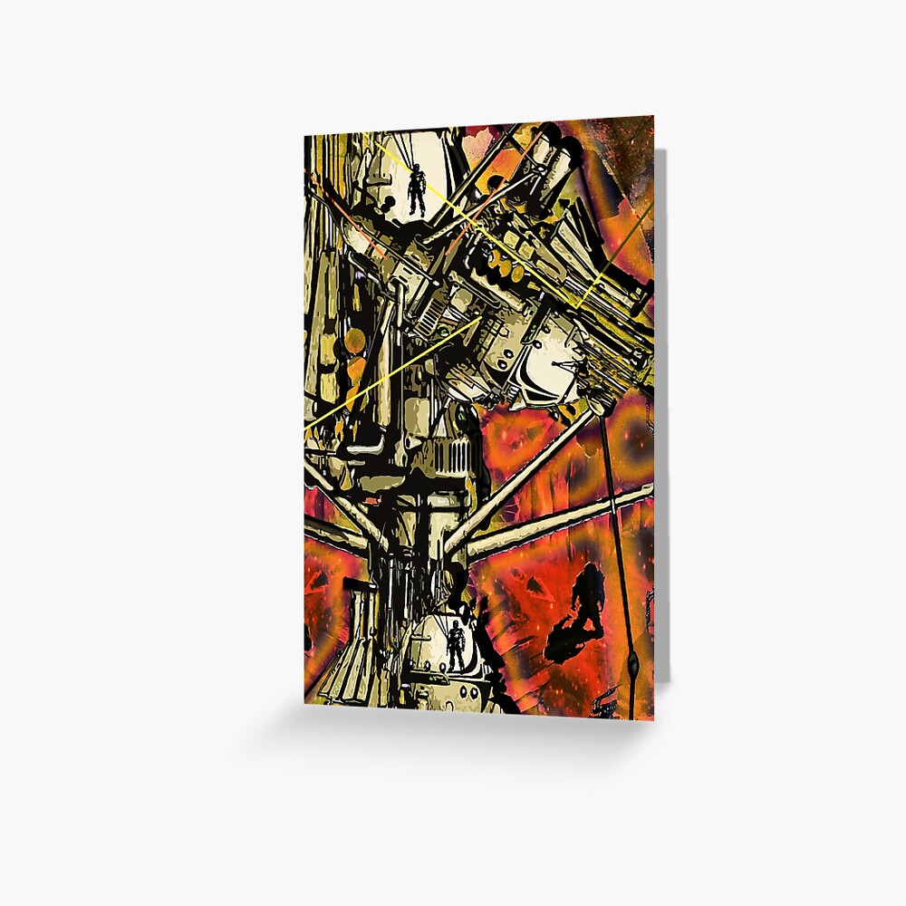 Time Machine Greeting Card