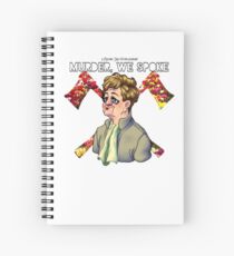 Murder, We Spoke Logo (01) Spiral Notebook