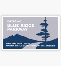 Pegatina Blue Ridge Parkway Sign, VA y NC, EE. UU.