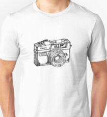 Canon Canonet QL17 GIII Rangefiner Camera Unisex T-Shirt