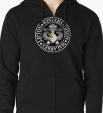 Band of Brothers Crest Zipped Hoodie