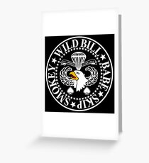 Band of Brothers Crest Greeting Card