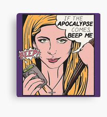 Pop Art Slayer Canvas Print