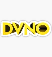 DVNO - Four Capital Letters Sticker
