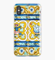 Azulejo - Floral Decoration iPhone Case