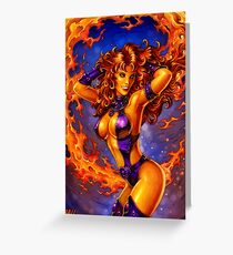 Fire Greeting Card