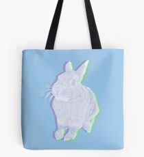 Blue Bunny Tote Bag
