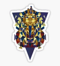 Goldener Tutanchamun Sticker