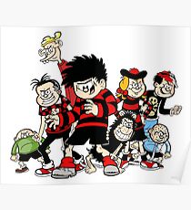 Dennis The Menace And Gang Poster