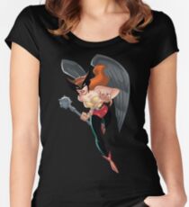 Hawkgirl Women's Fitted Scoop T-Shirt