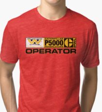 Powerloader Operator Tri-blend T-Shirt
