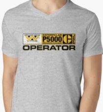 Powerloader Operator Men's V-Neck T-Shirt