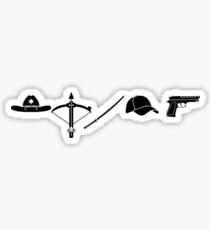 The Walking Dead - Symbols Sticker
