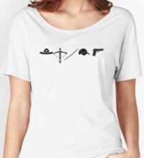 Camiseta ancha The Walking Dead - Símbolos