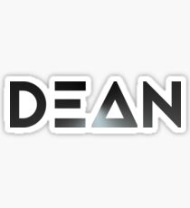 Pegatina DΞΔN (DEAN)