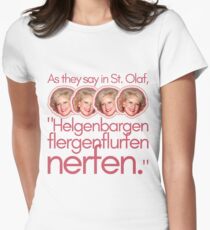 Widsom From a Rose Women's Fitted T-Shirt