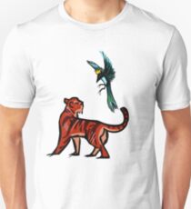 Tiger and Magpie Unisex T-Shirt