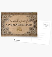 A Part of a Neverending Story Postcards
