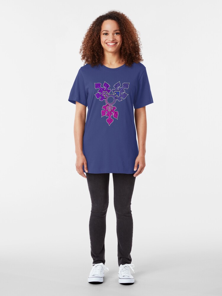 Alternate view of Transgender Pride Slim Fit T-Shirt