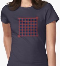 The Witness Red Ship Door Women's Fitted T-Shirt