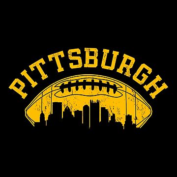 Vintage Pittsburgh Retro Steelers Football Team Pennsylvania Skyline Sports  Lover Gift For Fan Essential T-Shirt for Sale by BransonArt