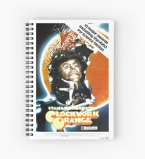 Clockwork Orange Poster Spiral Notebook