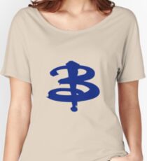 Buffy The Vampire Slayer 'B' v4.0 Women's Relaxed Fit T-Shirt