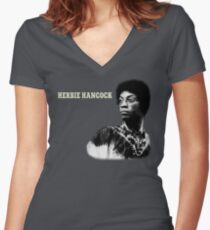 Herbie Hancock T-Shirt Women's Fitted V-Neck T-Shirt