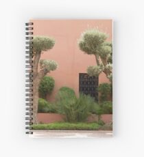 marrakech street life Spiral Notebook