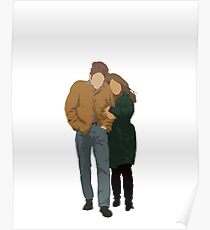 Minimalist Freewheelin' Bob Dylan Poster