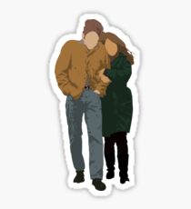 Minimalist Freewheelin' Bob Dylan Sticker
