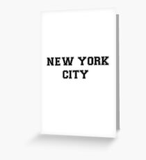 NEW YORK CITY merchandise! Greeting Card