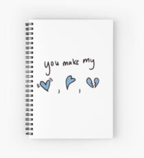 SHAKE, BEND, AND BREAK Spiral Notebook