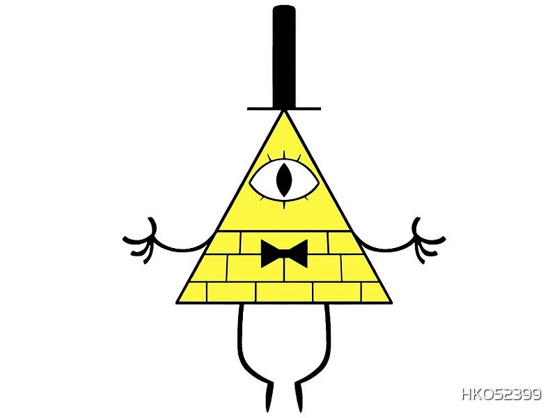 "Gravity Falls- Bill Cipher" by HKO52399 | Redbubble