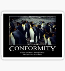 Pegatina Conformity