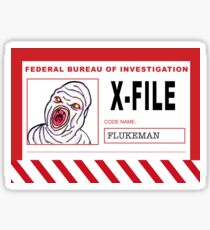 X-File: Flukeman Sticker
