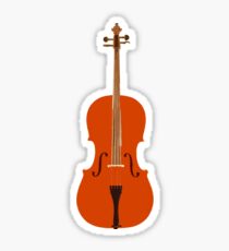 Cartoony Cello Sticker