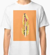 Fun and Funky, Fanciful Patchwork Feather Classic T-Shirt