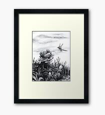 Brittle Tree Framed Print